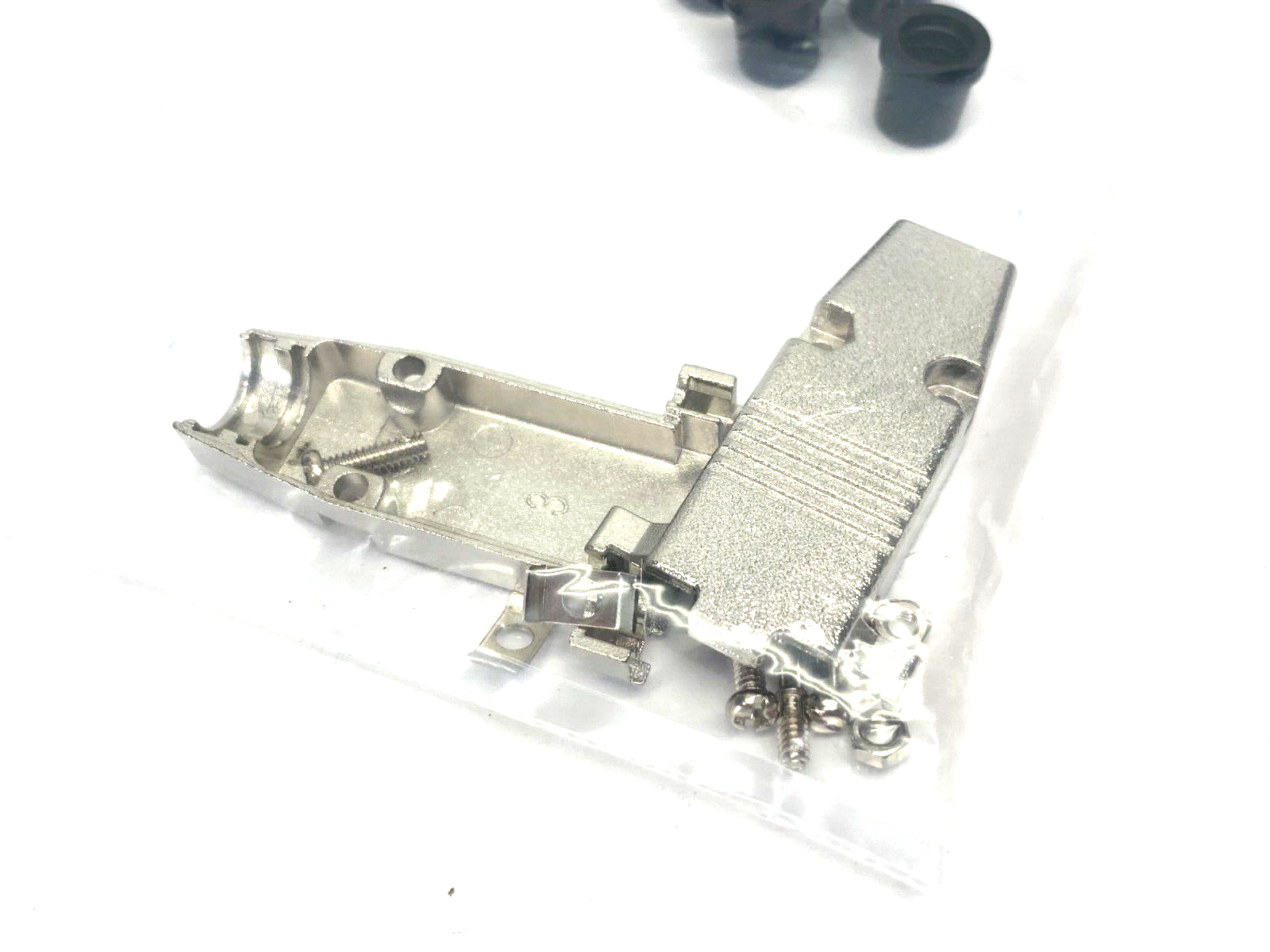 Lcom SDC9AG D-Sub Hood Assembly Kit DB9/HD15 Metal - Maverick Industrial Sales
