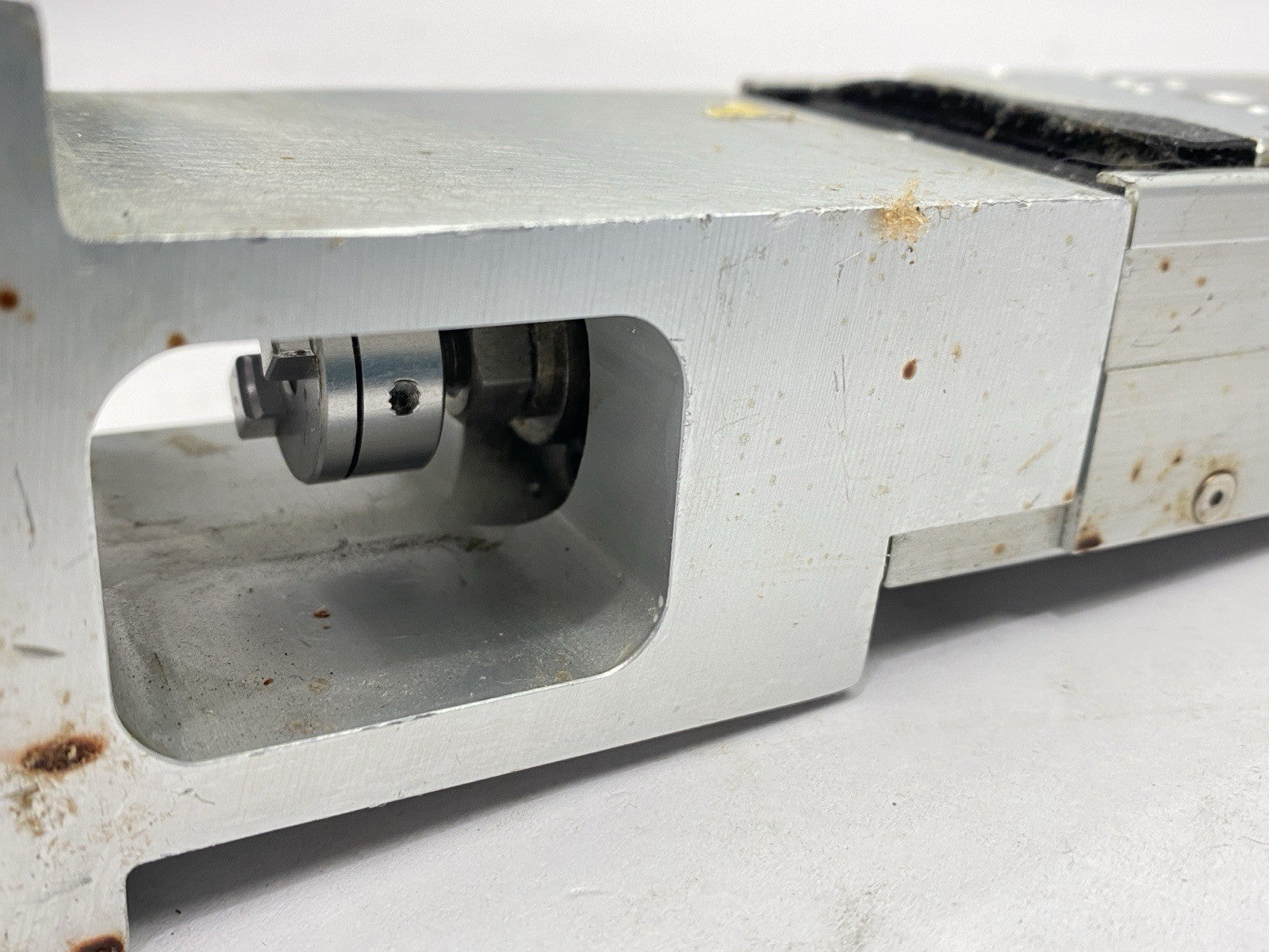 402002LNMP | Parker Precision Ball Screw Linear Actuator 50mm Travel - For parts or not working - Maverick Industrial Sales