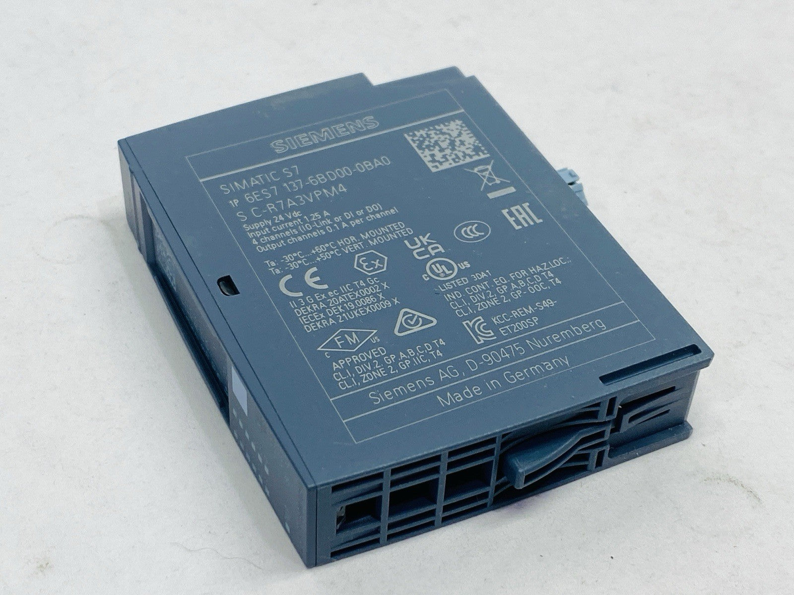 Siemens 6ES7137-6BD00-0BA0 SIMATIC ET 200SP Communication Module CM 4xIO-Link ST - Maverick Industrial Sales