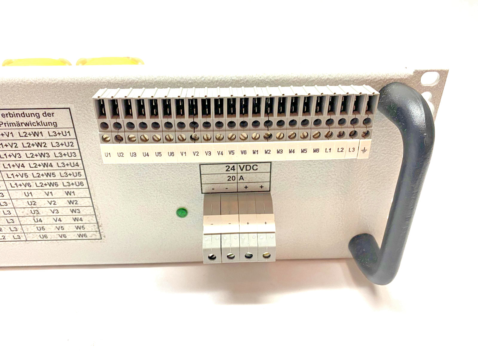 Trumpf Roller & Fischer DGE 20 Power Supply Unit 20A 200-500V 0413000000 - Maverick Industrial Sales