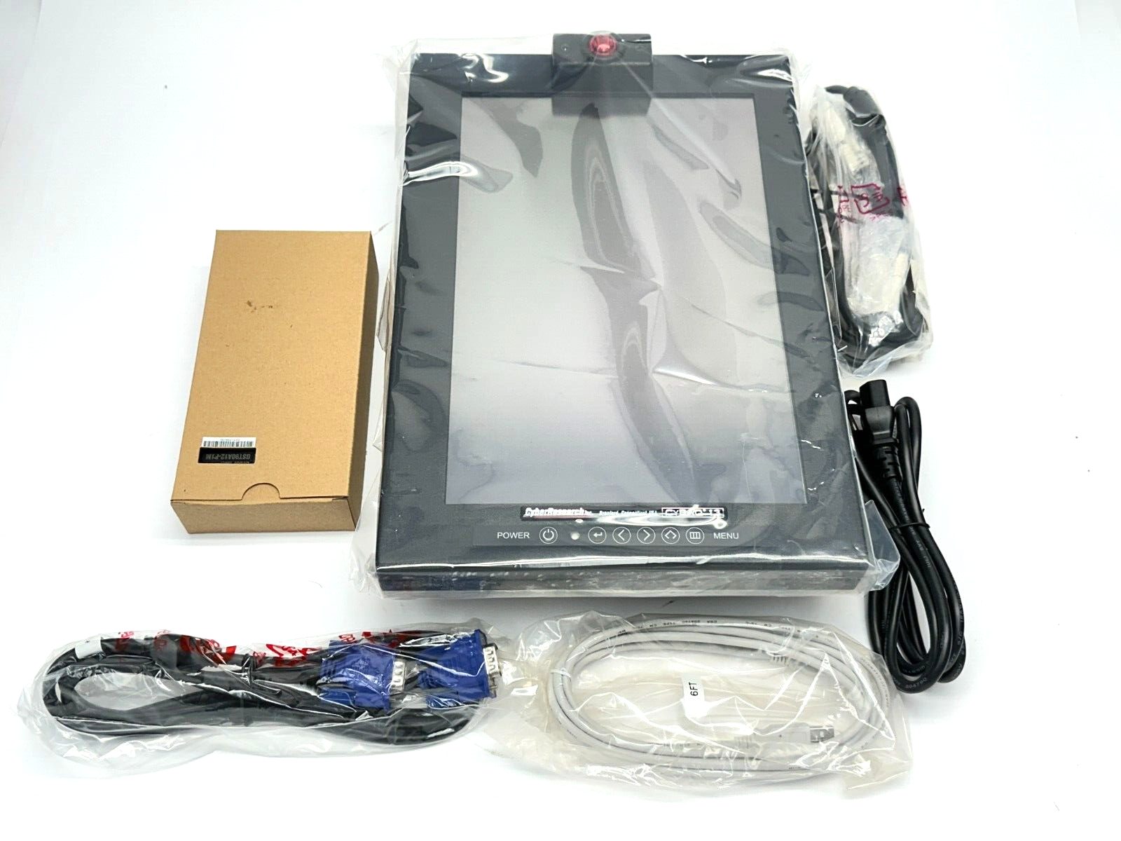 Cyber Research CYRAQ 13 High Resolution 13" LCD Touch Panel Monitor CRBF 13A - Maverick Industrial Sales