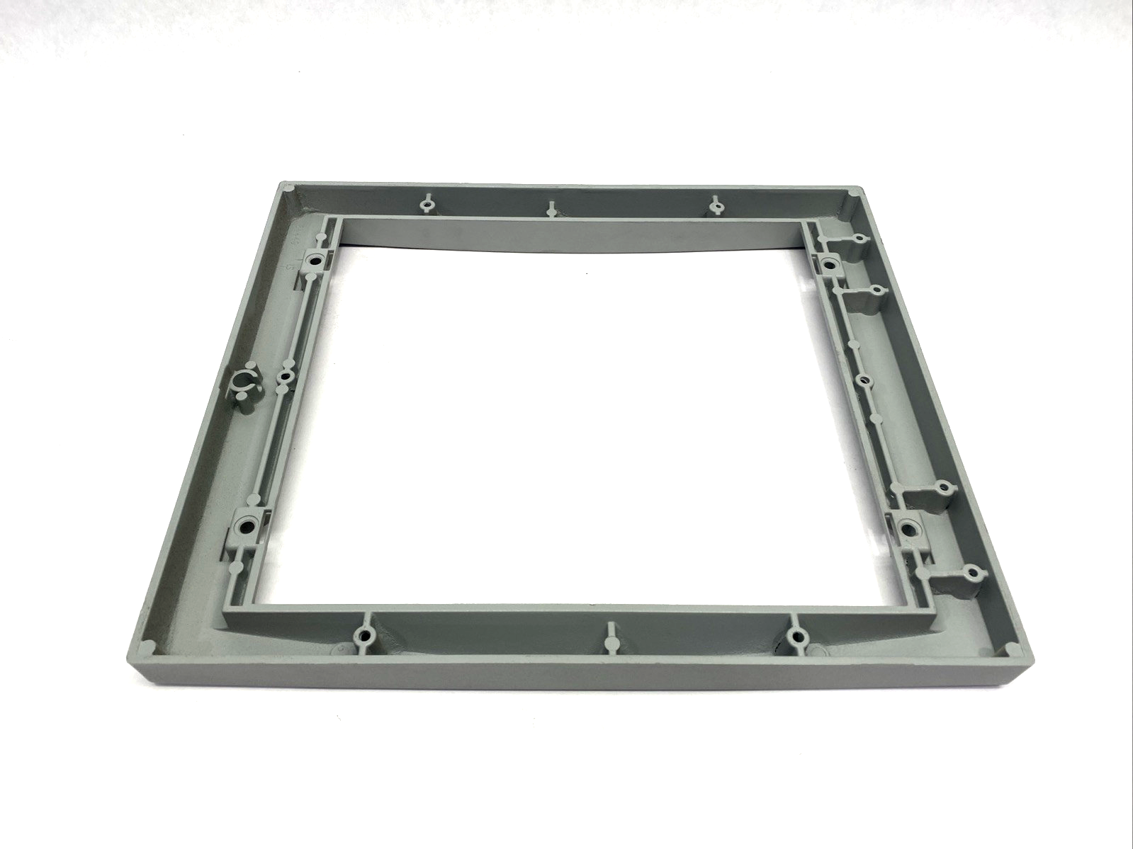 Hoffman Size 360mm x 310mm Operator Interface Fixed Bezel/Window, Aluminum, Gray - Maverick Industrial Sales