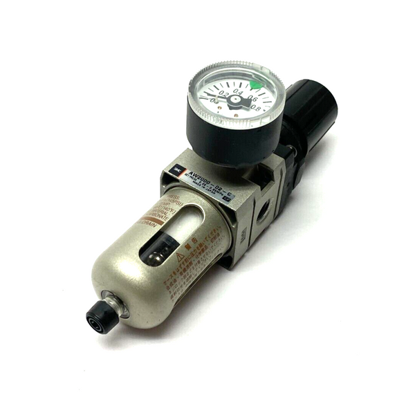 SMC AW2000-02-C Modular Pneumatic Regulator w/ Gauge - Maverick Industrial Sales