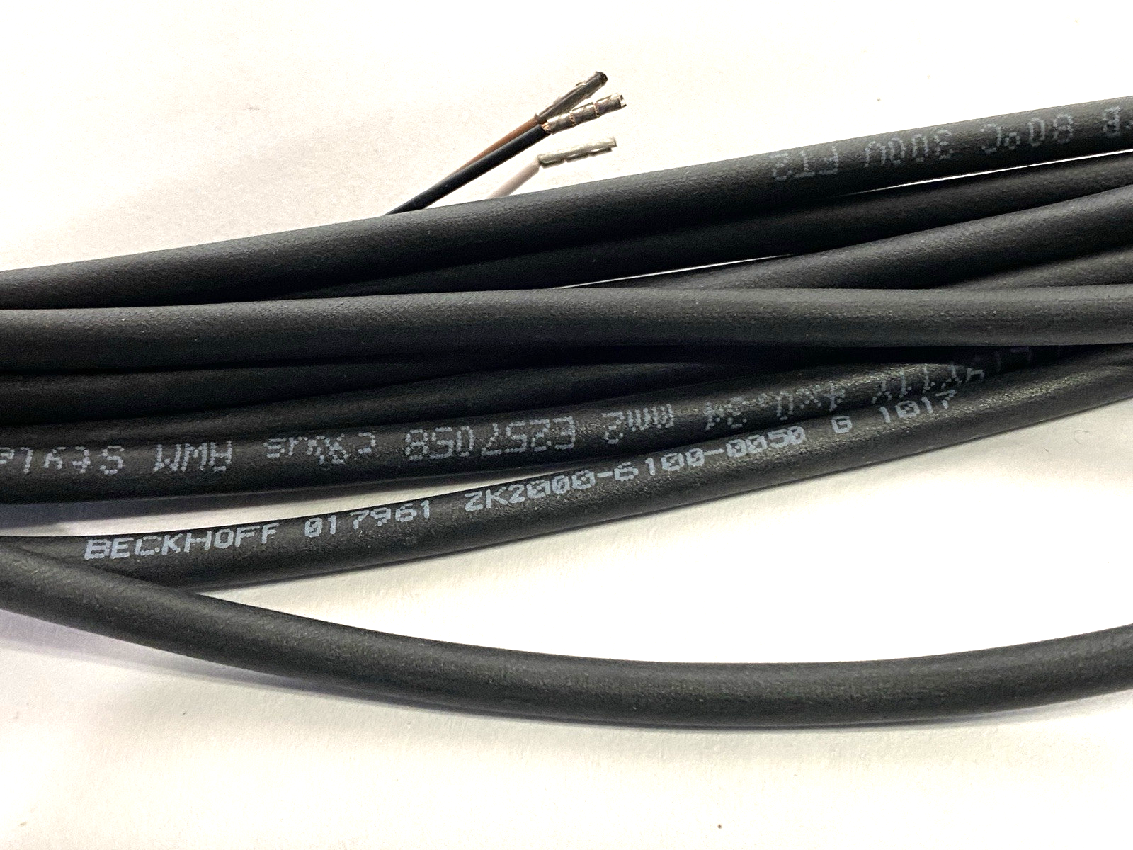 Beckhoff ZK2000-6100-0050 Single-Ended Sensor M12 Male Cordset - Maverick Industrial Sales