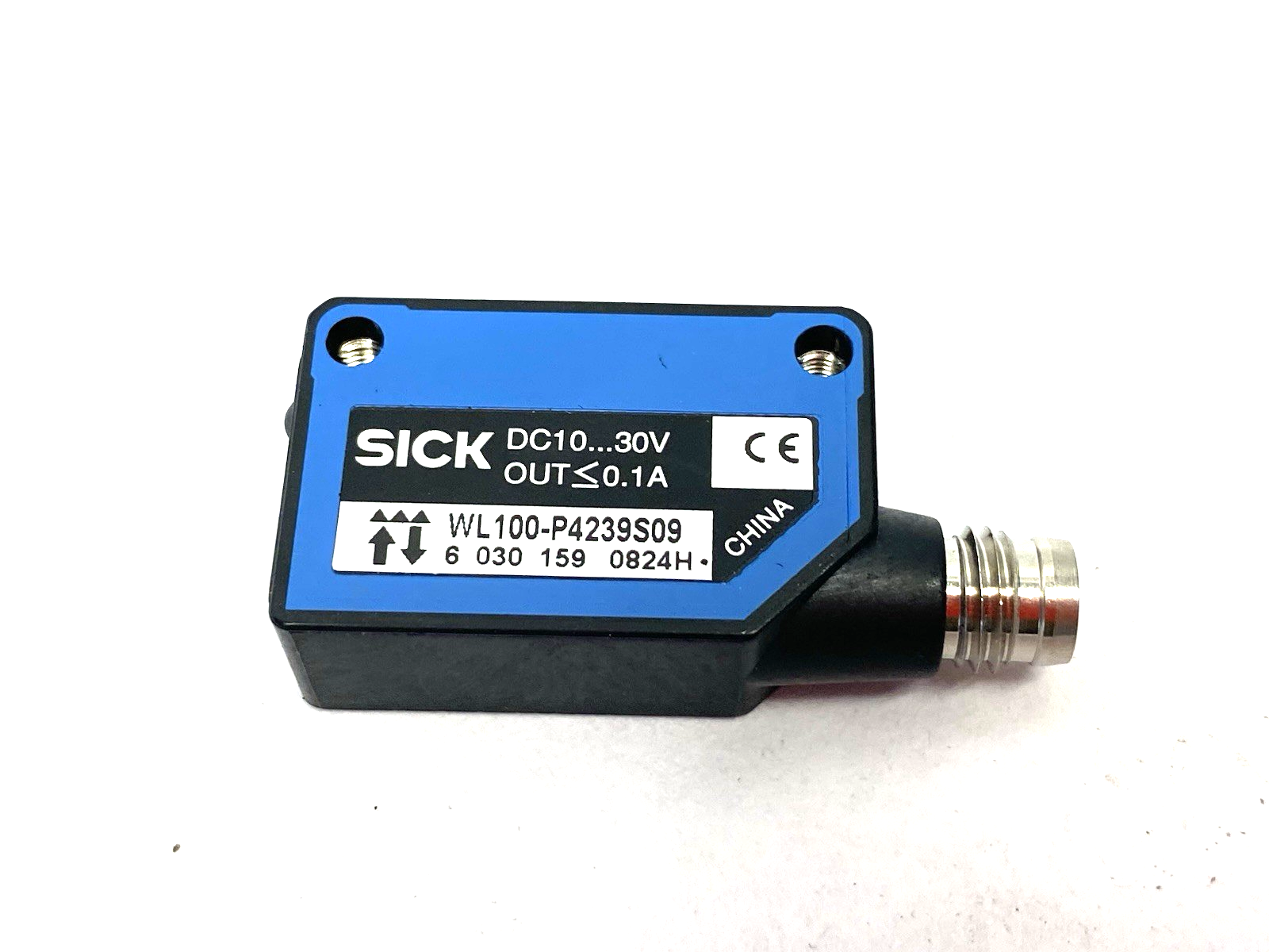 Sick WL100-P4239S09 Photoelectric Retro-Reflective Sensor, Dual Lens, 6030159 - Maverick Industrial Sales