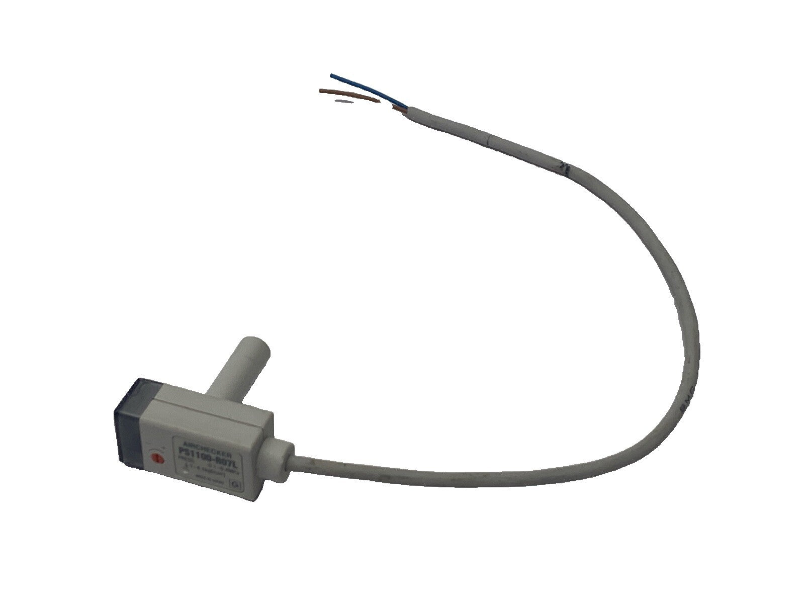 SMC PS1100-R07L Pneumatic Pressure Sensor Switch 1/4" Reducer - Maverick Industrial Sales