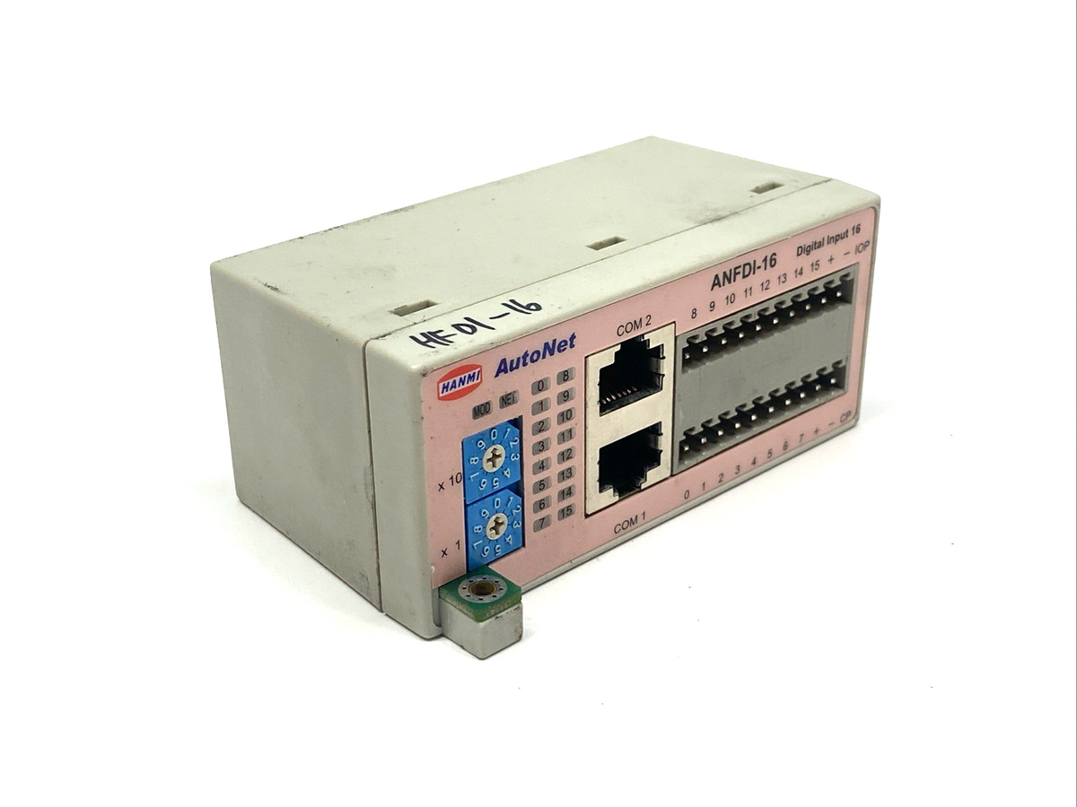 Hanmi ANFDI-16 AutoNet Digital Input 16 Module - Maverick Industrial Sales