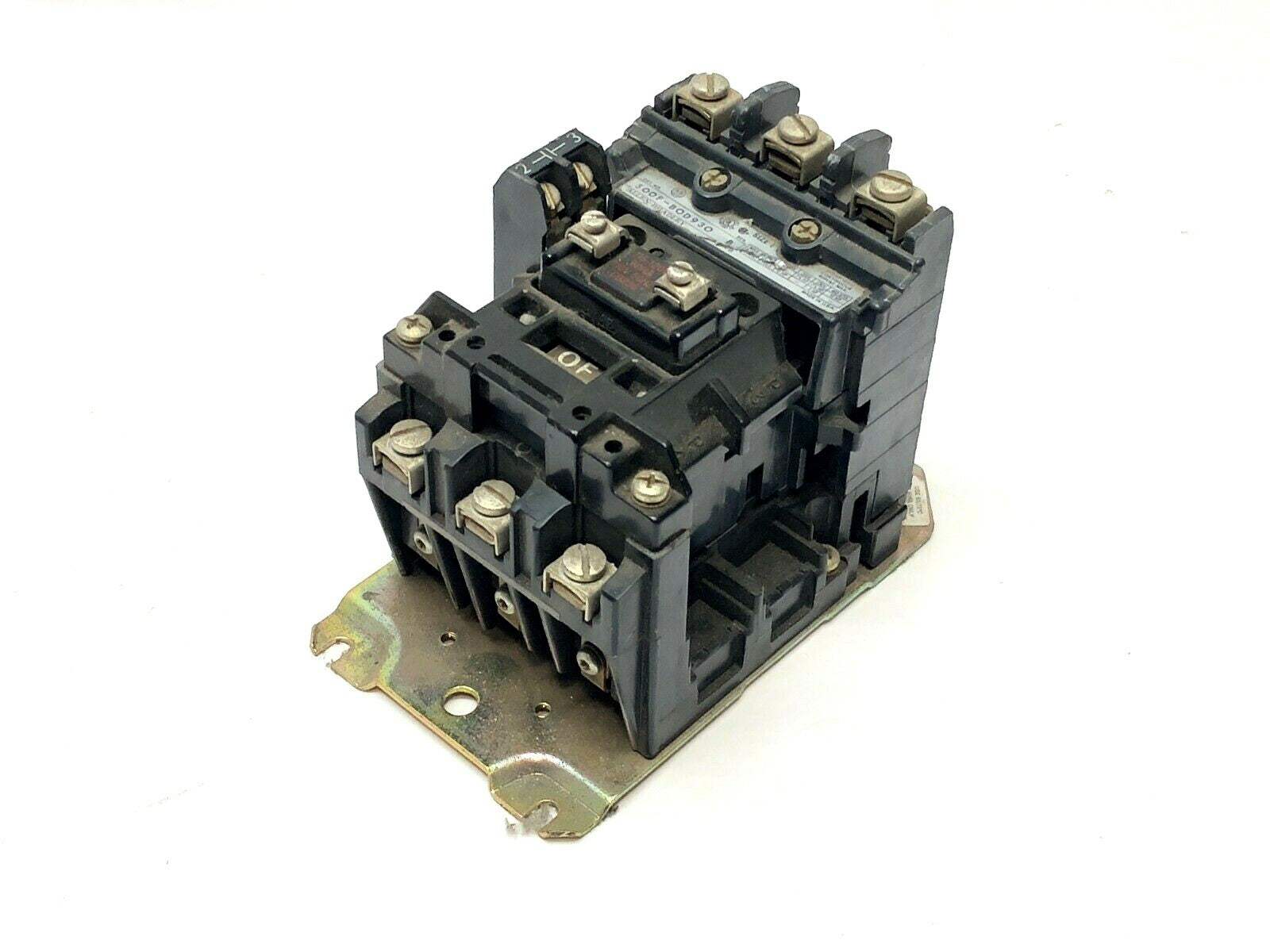 Allen Bradley 500F-BOD930 Ser. B Base Contactor 120VAC Coil 3P 27A 600VAC - Maverick Industrial Sales