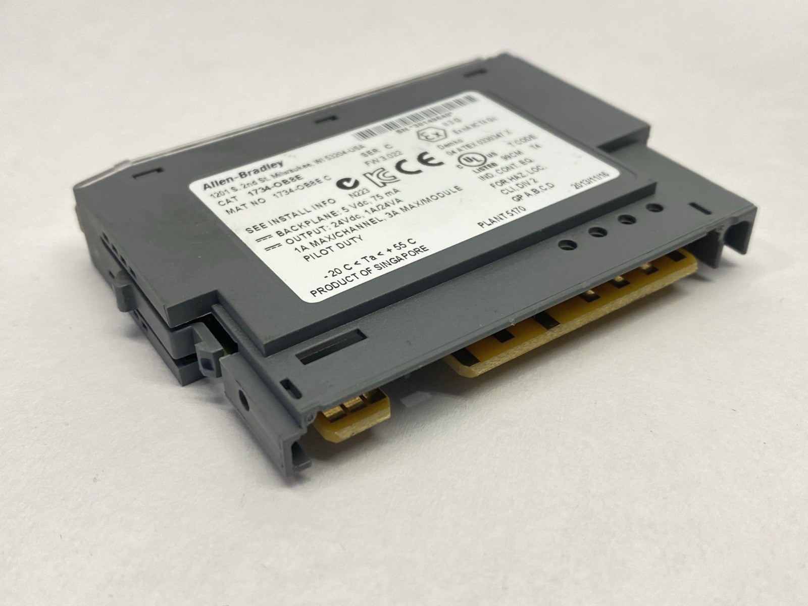 | Allen Bradley 1734-OB8E Ser. C Point I/O Protected Output Module - Used - Maverick Industrial Sales