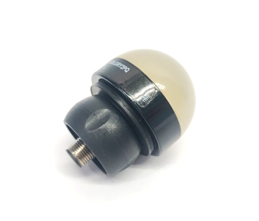 Banner K50LGRY2PQ 50mm 3-Color Multi-Function LED Indicator w/ Round Nut 75669 - Maverick Industrial Sales