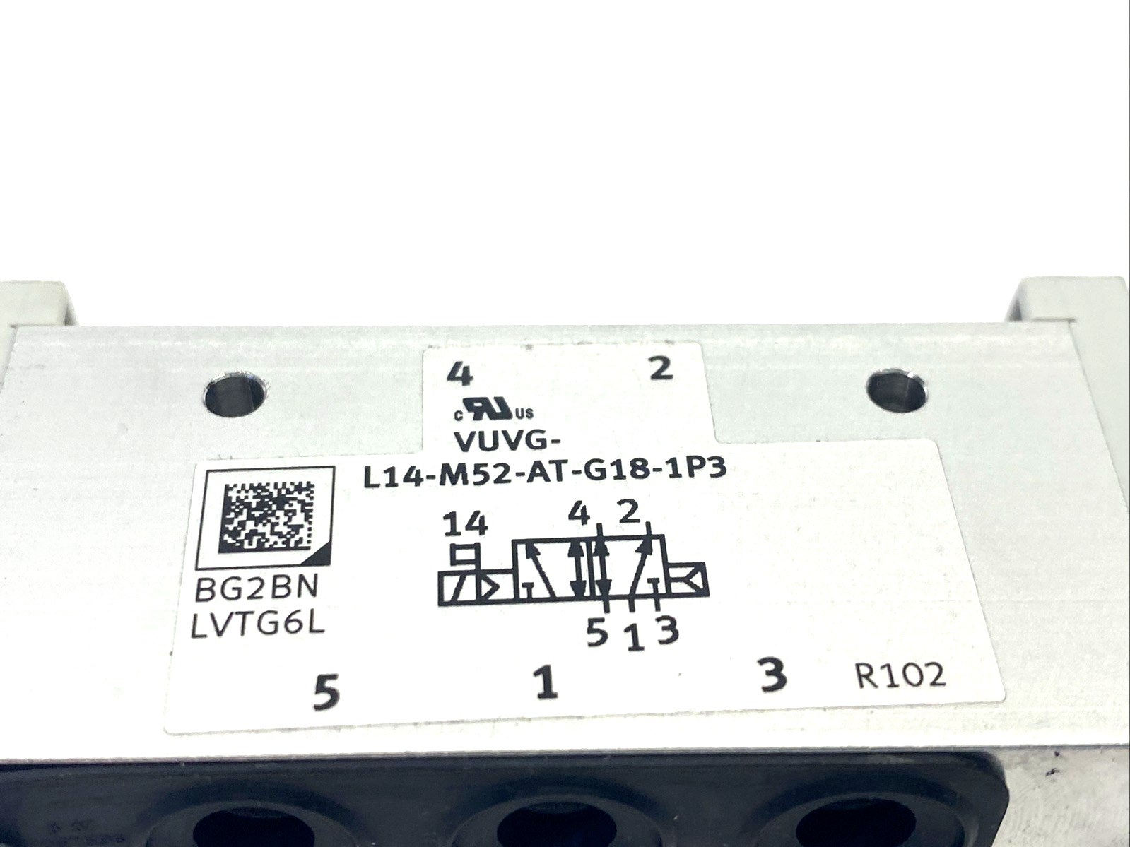 Festo VUVG-L14-M52-AT-G18-1P3 Solenoid Valve, 5/2 Monostable 566499 - Maverick Industrial Sales