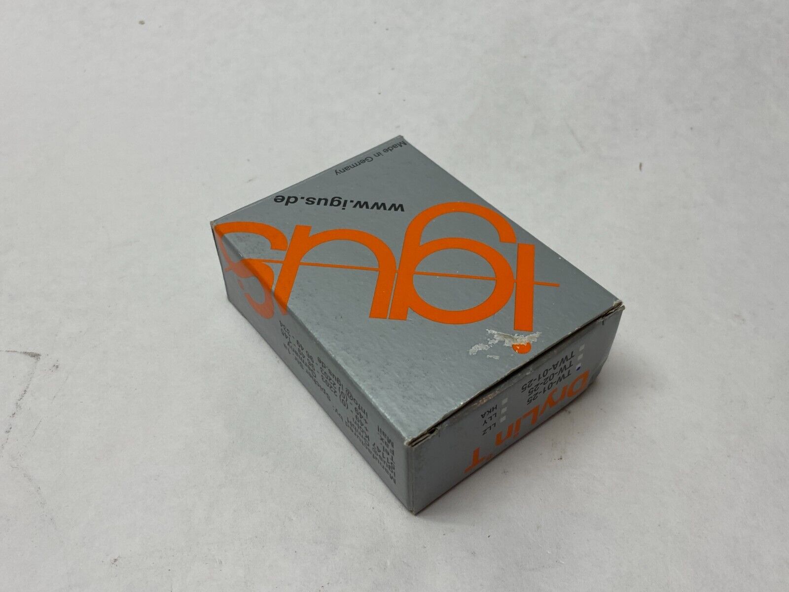 Igus TW-01-25 DryLin T Linear Guide System Standard Carriage - Maverick Industrial Sales