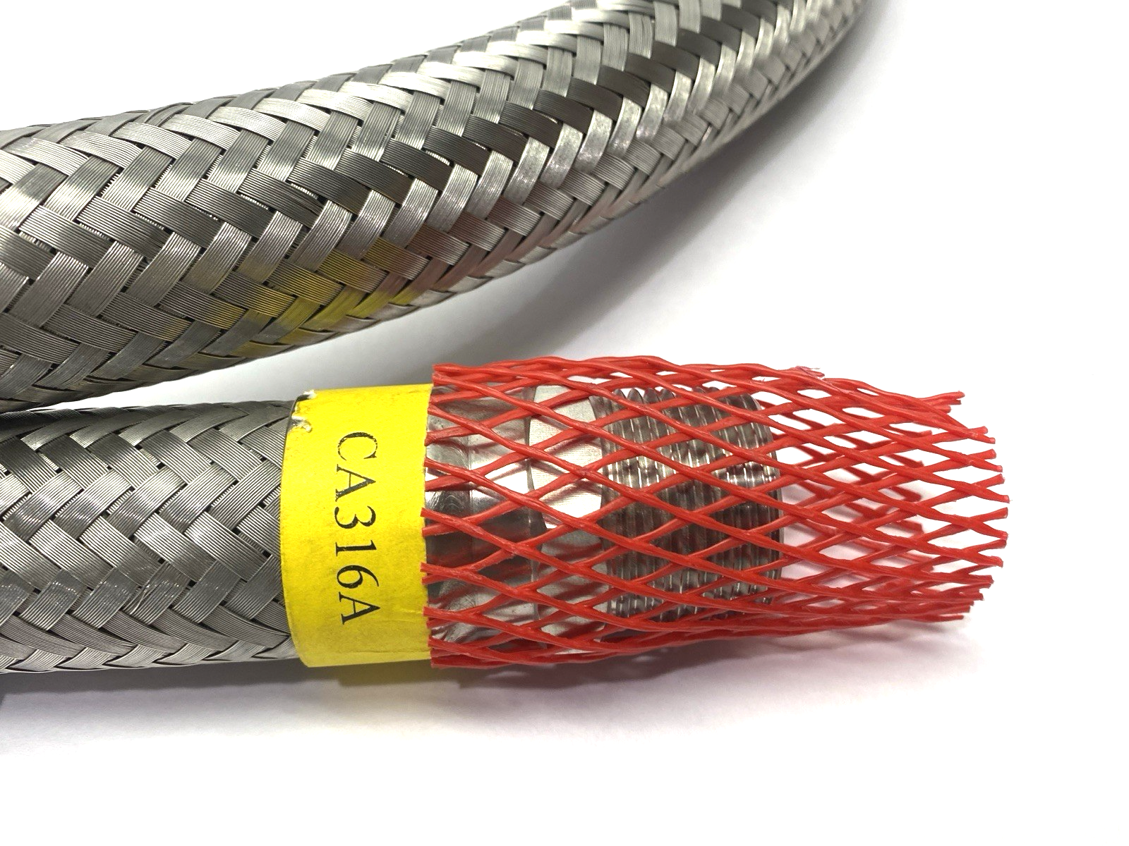 Hose Master CA316A Corrugated Stainless Steel Hose 1" Thread x 8' Overall Length - Maverick Industrial Sales