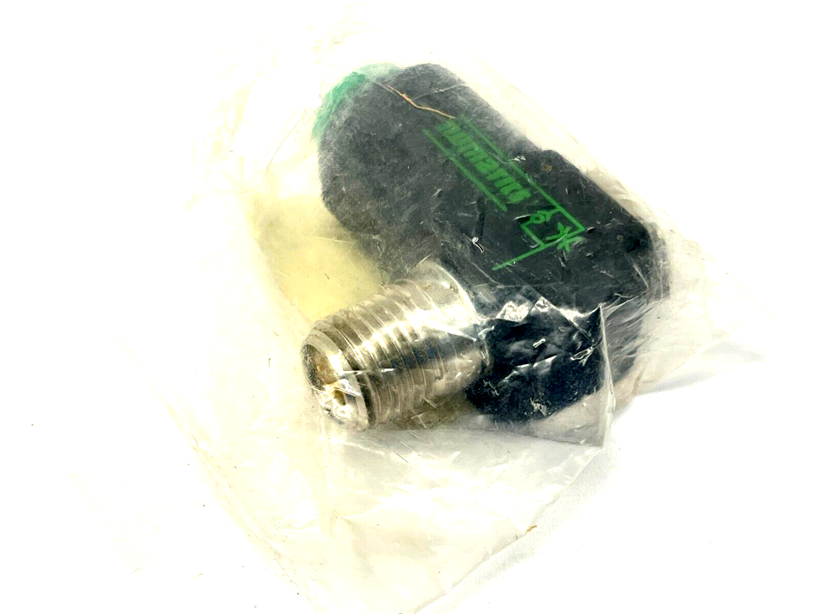 3FPRN12 | Numatics 2FPRN12 360-Deg Swivel Flow Control Valve Fitting 1/4" NPT, 3/8" PTC - New - Maverick Industrial Sales
