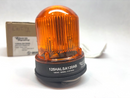 Edwards Signaling 125HALSA120AB Amber Halogen Steady Beacon Indicator Light - Maverick Industrial Sales