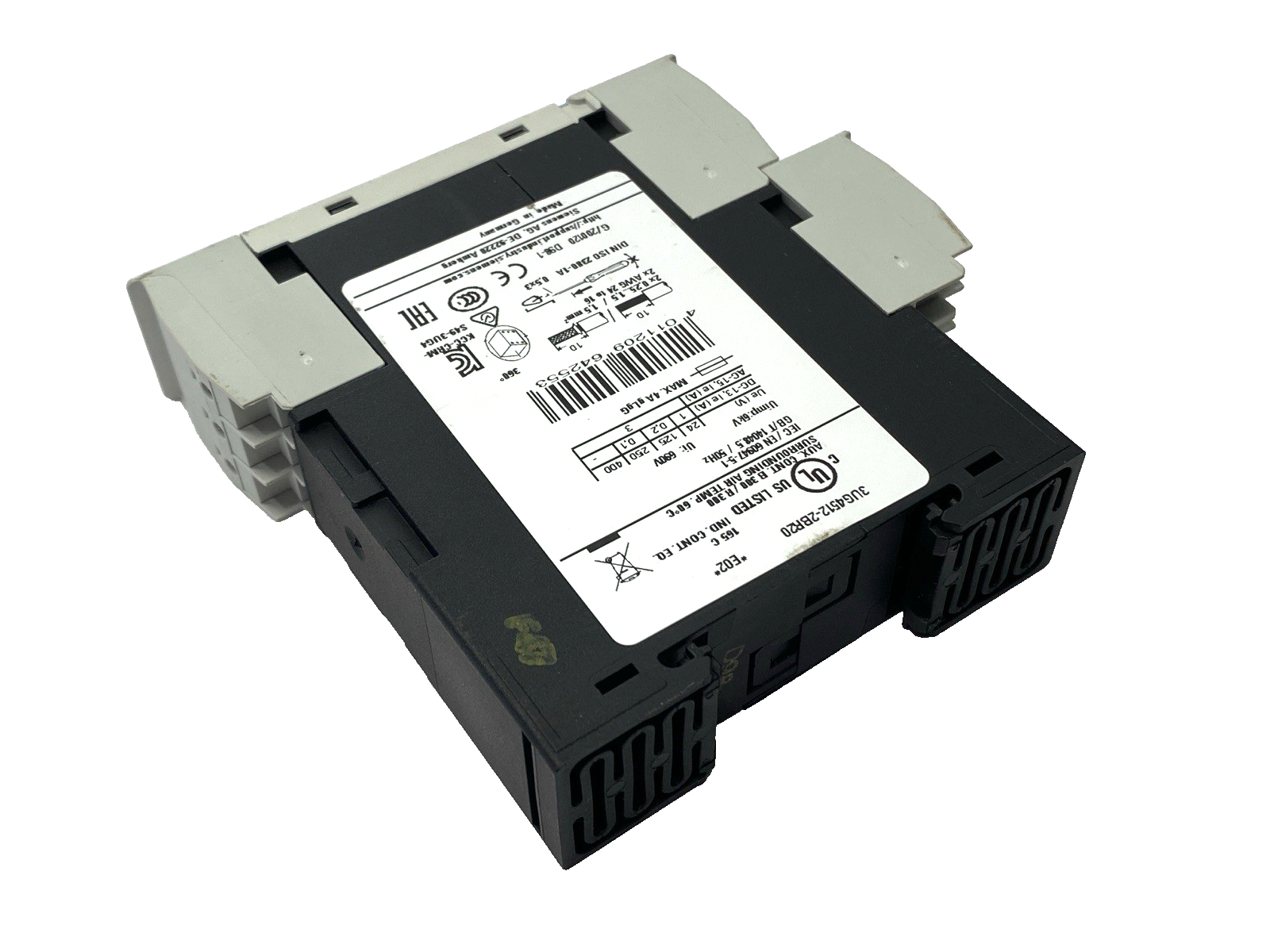 Siemens 3UG4512-2BR20 Phase Failure Relay 160-690V - Maverick Industrial Sales