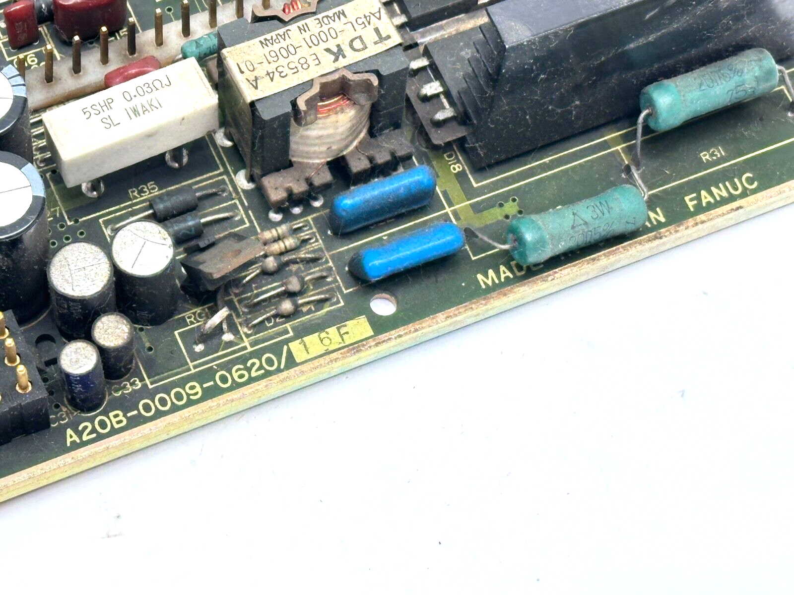 Fanuc A20B-0009-0620/16F PCB Assembly Circuit Board A350-0009-T624/06 - Maverick Industrial Sales