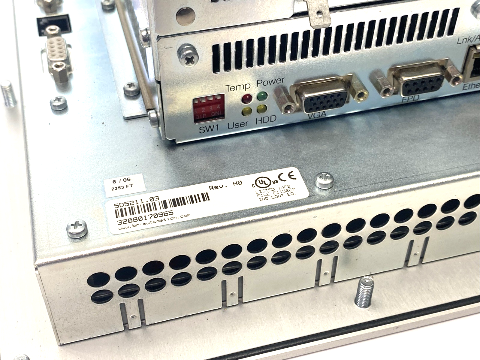 5C5001.32 | B&R Automation Provit 5200 Controller System 5D5211.03 Panel 12.1" TFT - Used - Maverick Industrial Sales
