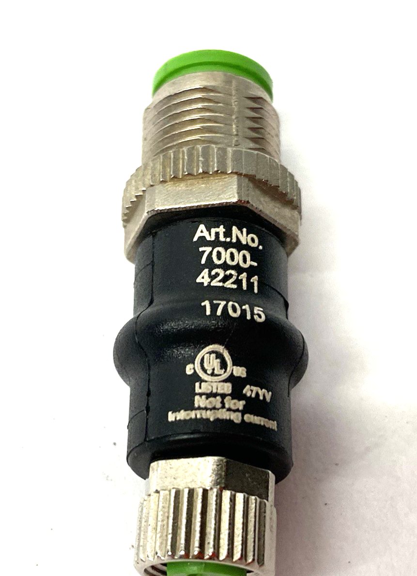 Murrelektronik 7000-42211-0000000 Adaptor M12 male / M8 female A-cod. 4-pol. - Maverick Industrial Sales