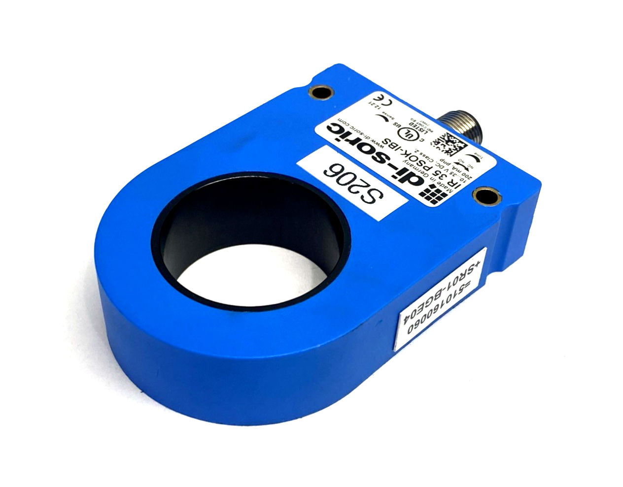IR 35 PSOK-IBS | Di-Soric Inductive Ring Sensor 35.2mm I.D. 30mm Distance, 202436 - Used - Maverick Industrial Sales