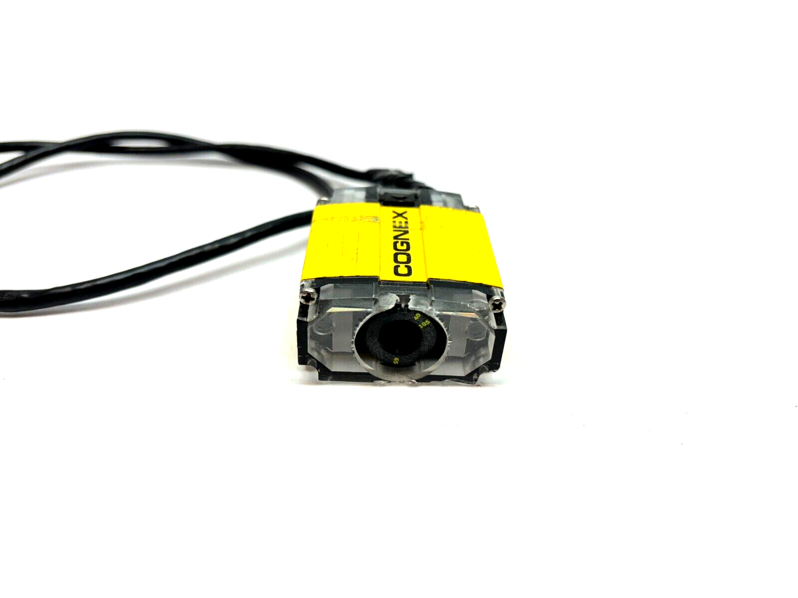 Cognex DMR-100S-00 DataMan Laser Barcode Reader Scanner 808-0008-2R Broken Cover - Maverick Industrial Sales