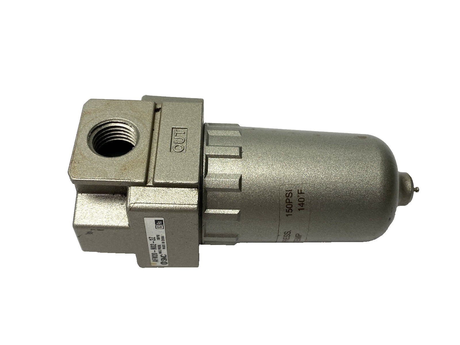 AFM20-N02-2Z | SMC Pneumatic Mist Separator 1/4" Ports - Used - Maverick Industrial Sales