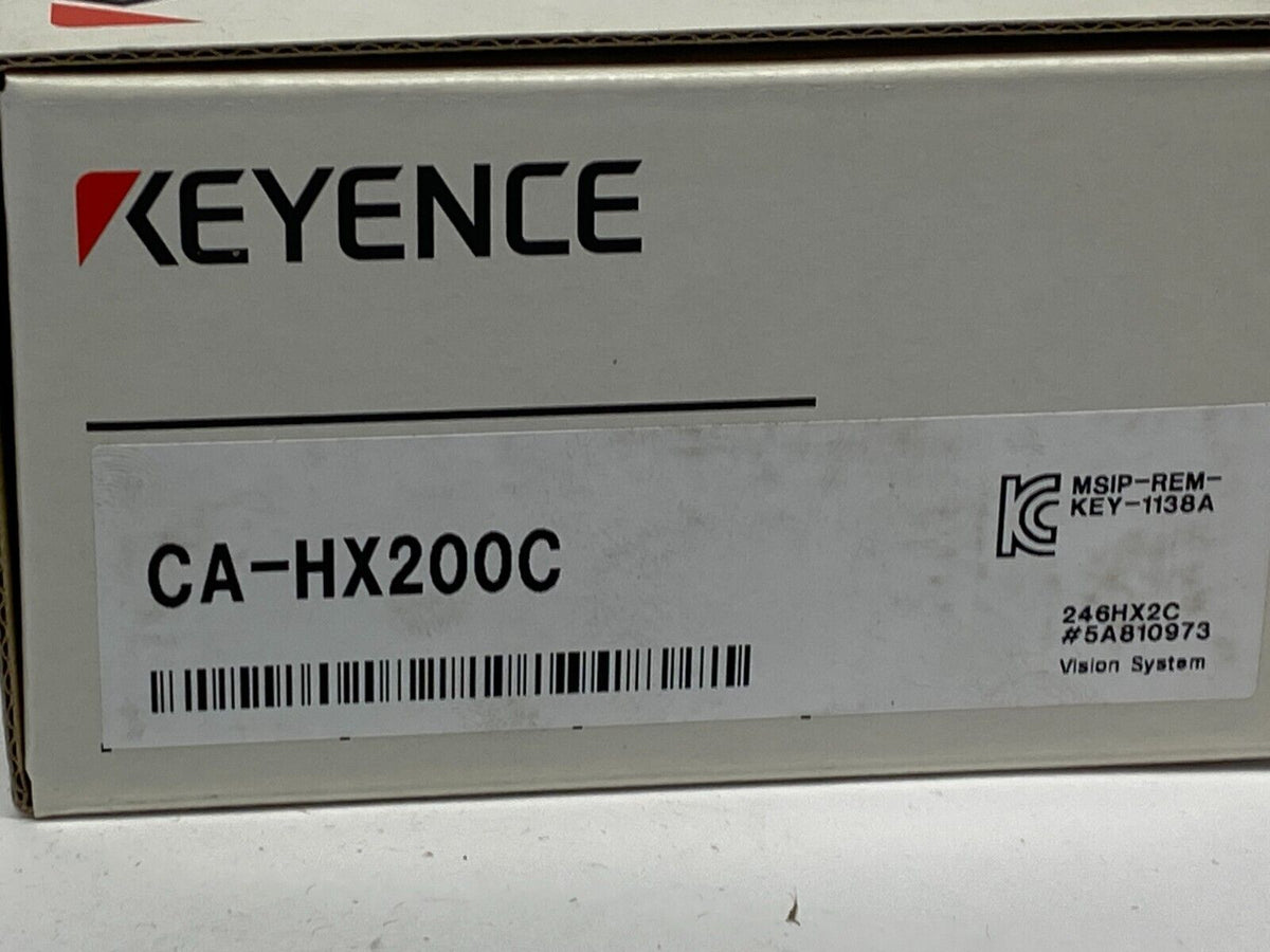 CA-HX200C | Keyence CA-HX200C Intuitive Vision System Supporting 