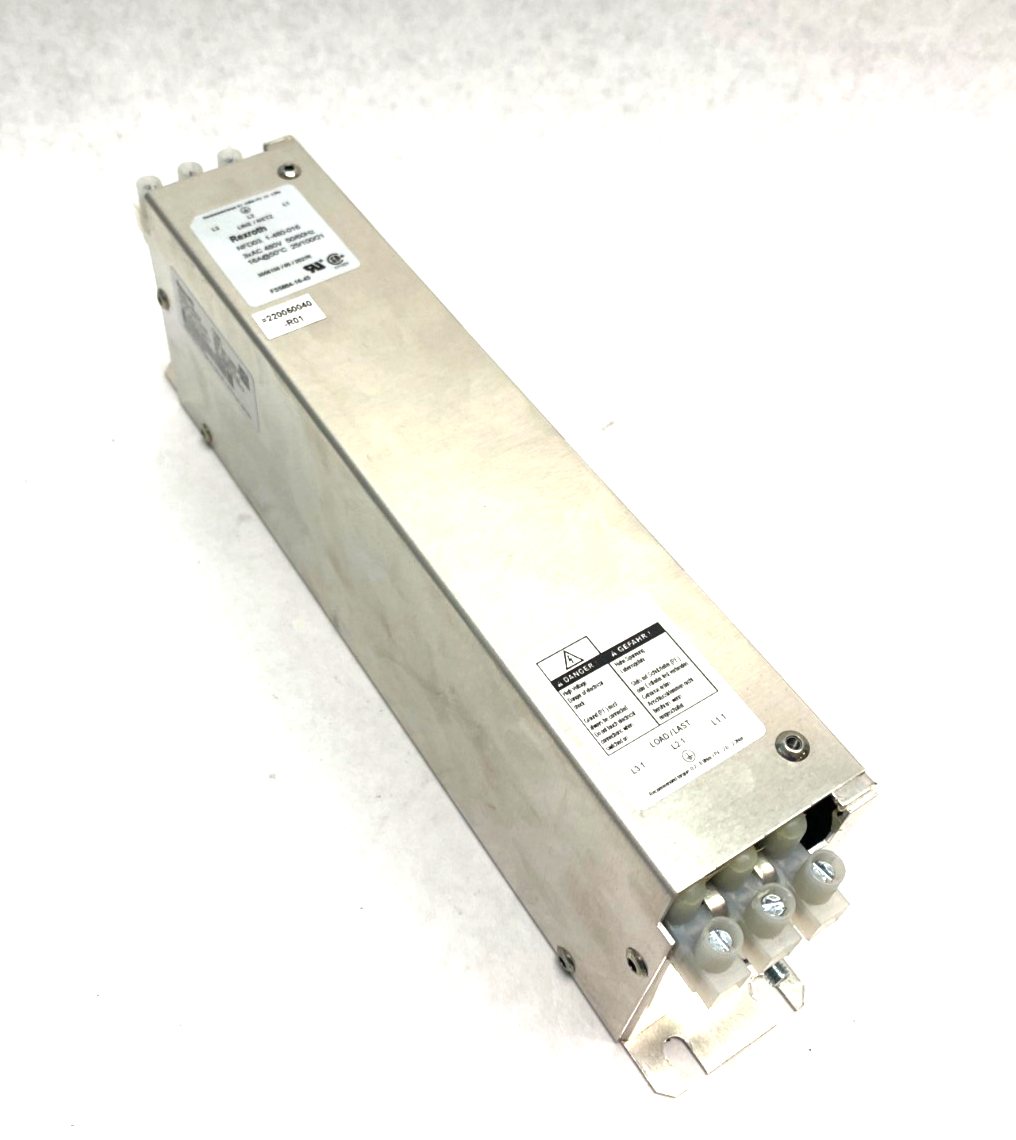 Bosch Rexroth R911286918 Power Line Filter 480VAC NFD03.1-480-016 - Maverick Industrial Sales