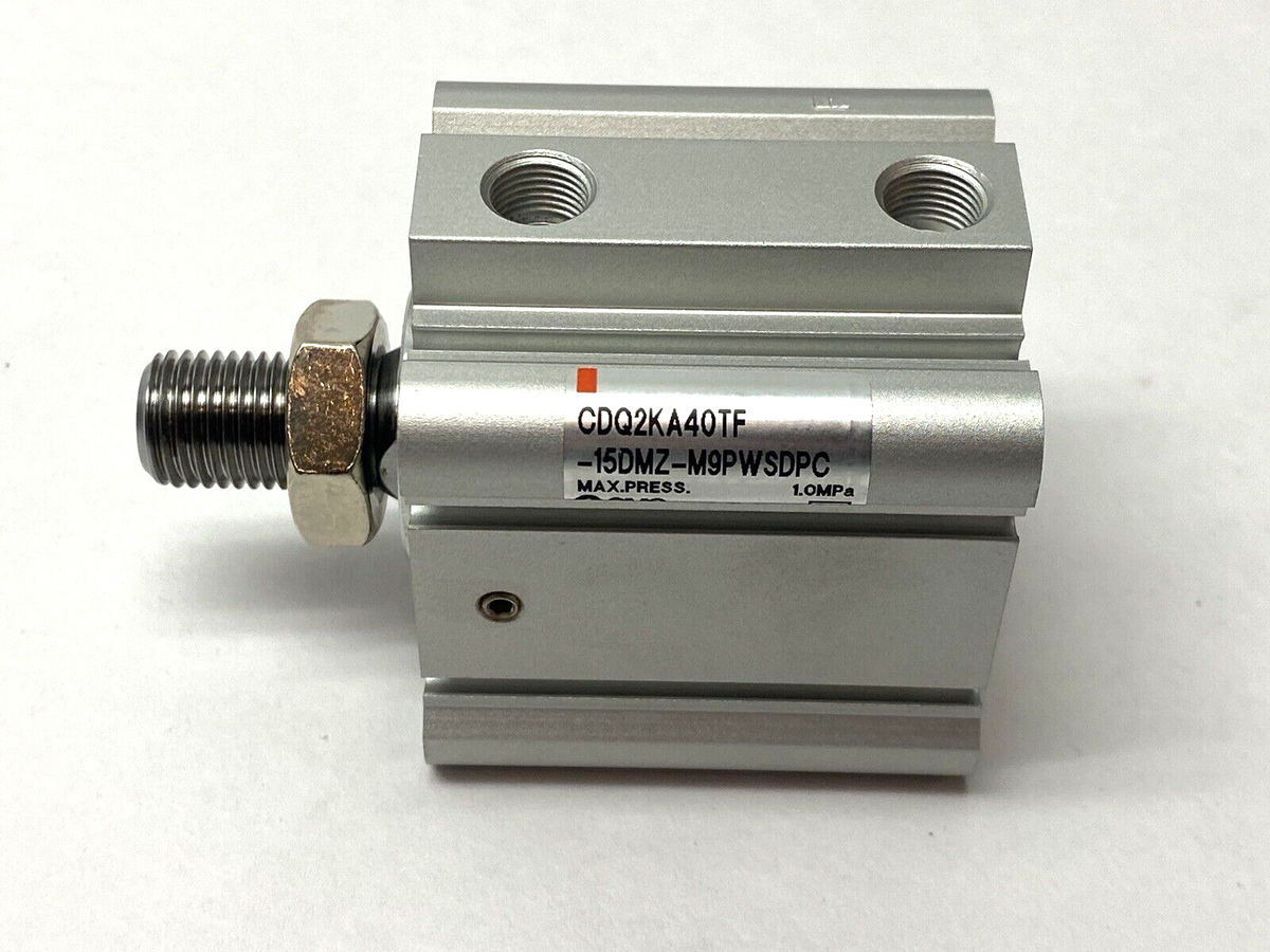 CDQ2KA40TF-15DMZ | SMC Compact Pneumatic Cylinder NO SWITCH - New – Open box - Maverick Industrial Sales