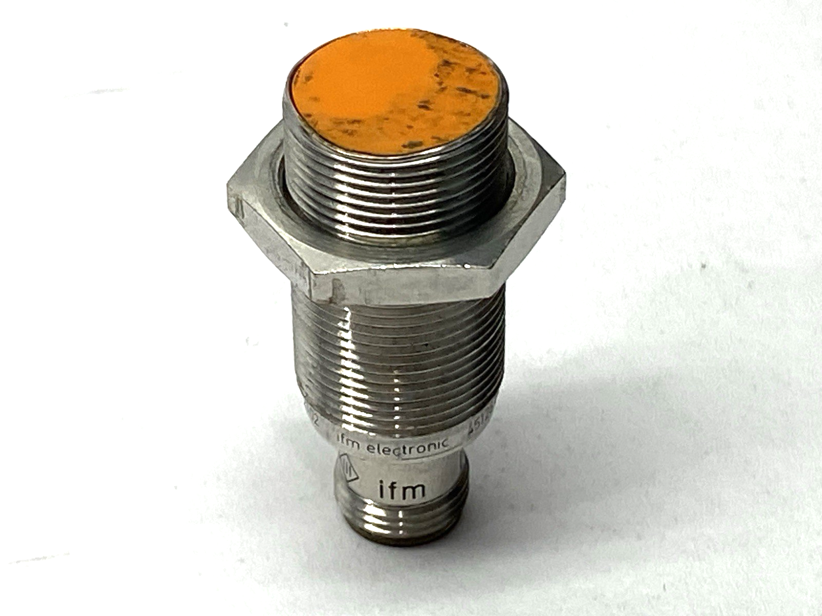 IGS236 | ifm Inductive Proximity Sensor M18 IGB3008BBPKG/US-104 MISSING HEX NUT - Used - Maverick Industrial Sales