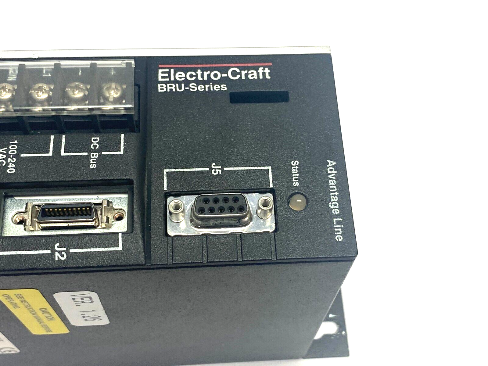 Electro-Craft 47202705/005 BRU Ser Advantage Line Servo Drive 1-Phase 9101-1687 - Maverick Industrial Sales