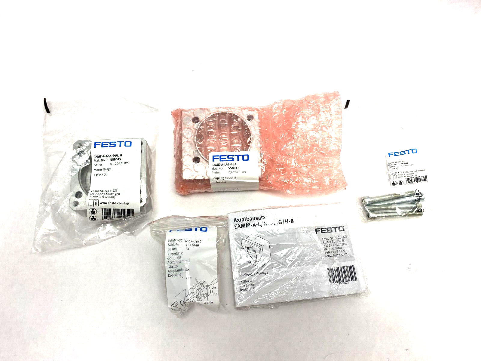 Festo EAMM-A-L48-60H Axial Kit 1456611 - Maverick Industrial Sales