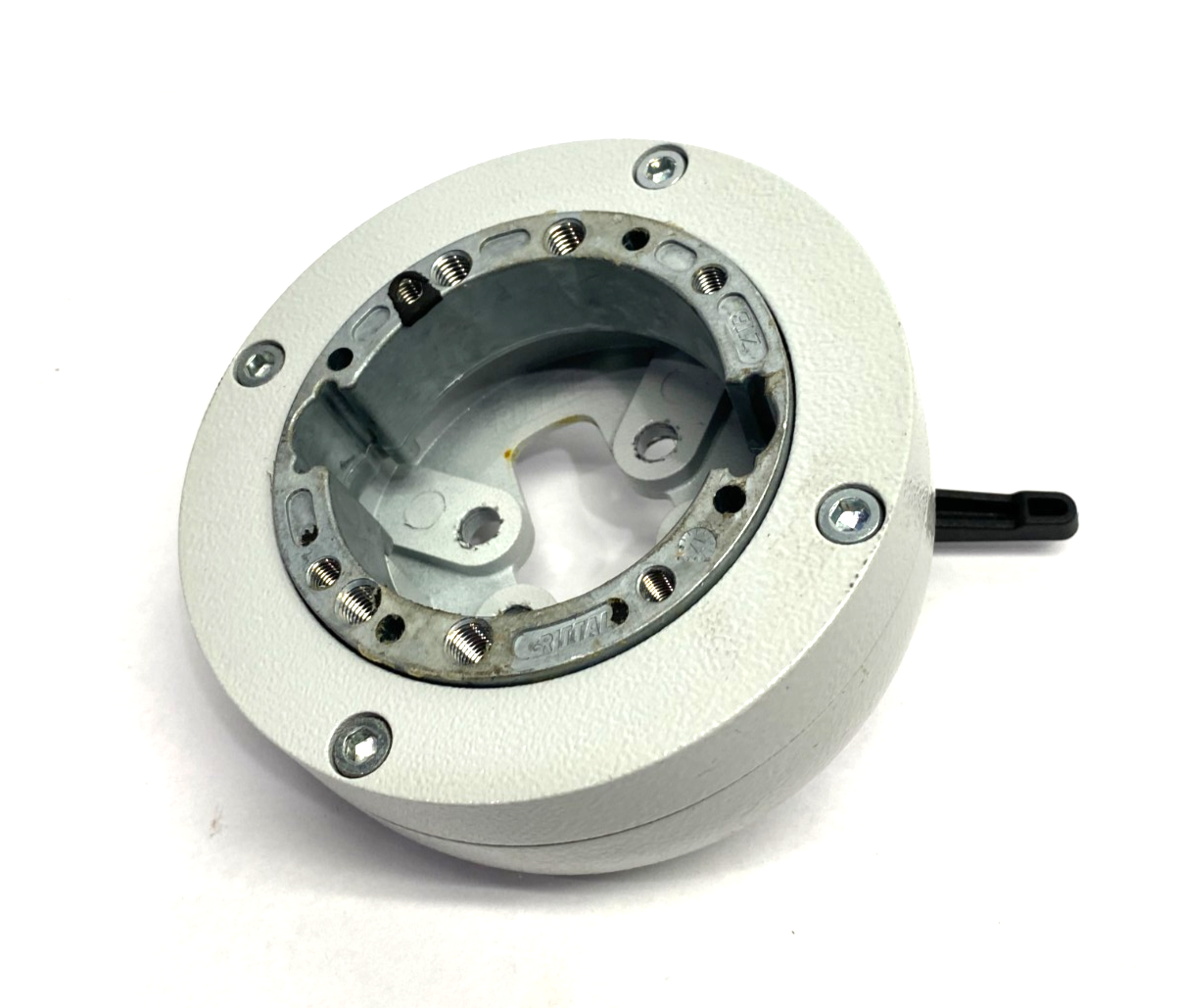 Rittal CP 6206300 Coupling CP 60 for support arm connection Ø 130 mm - Used - Maverick Industrial Sales