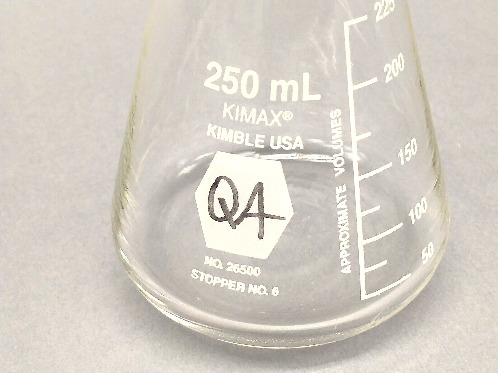 Kimble Kimax (2) 26500-250 250mL & 26650-125 125mL Erlenmeyer Flask SET OF 3 - Maverick Industrial Sales