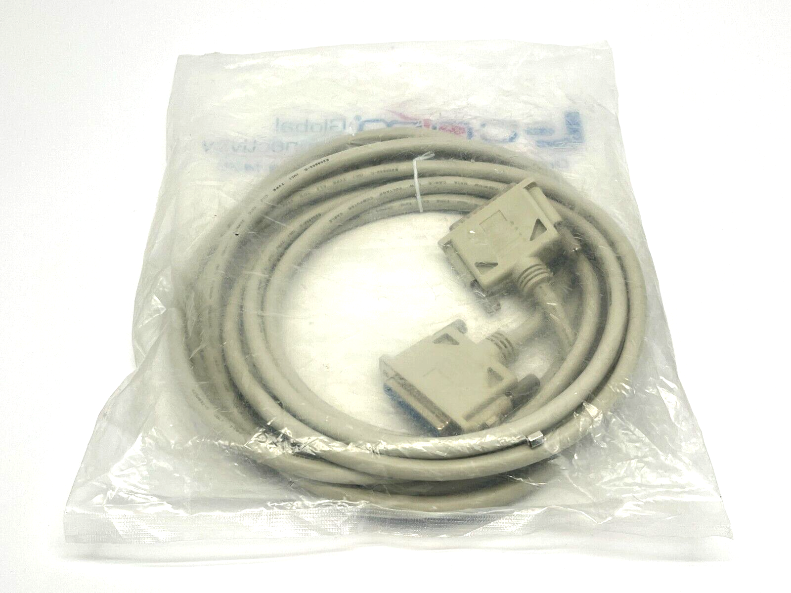 L-Com CS2N25MF-15 Premium Molded D-Sub Cable DB25 Male/Female 15ft - Maverick Industrial Sales