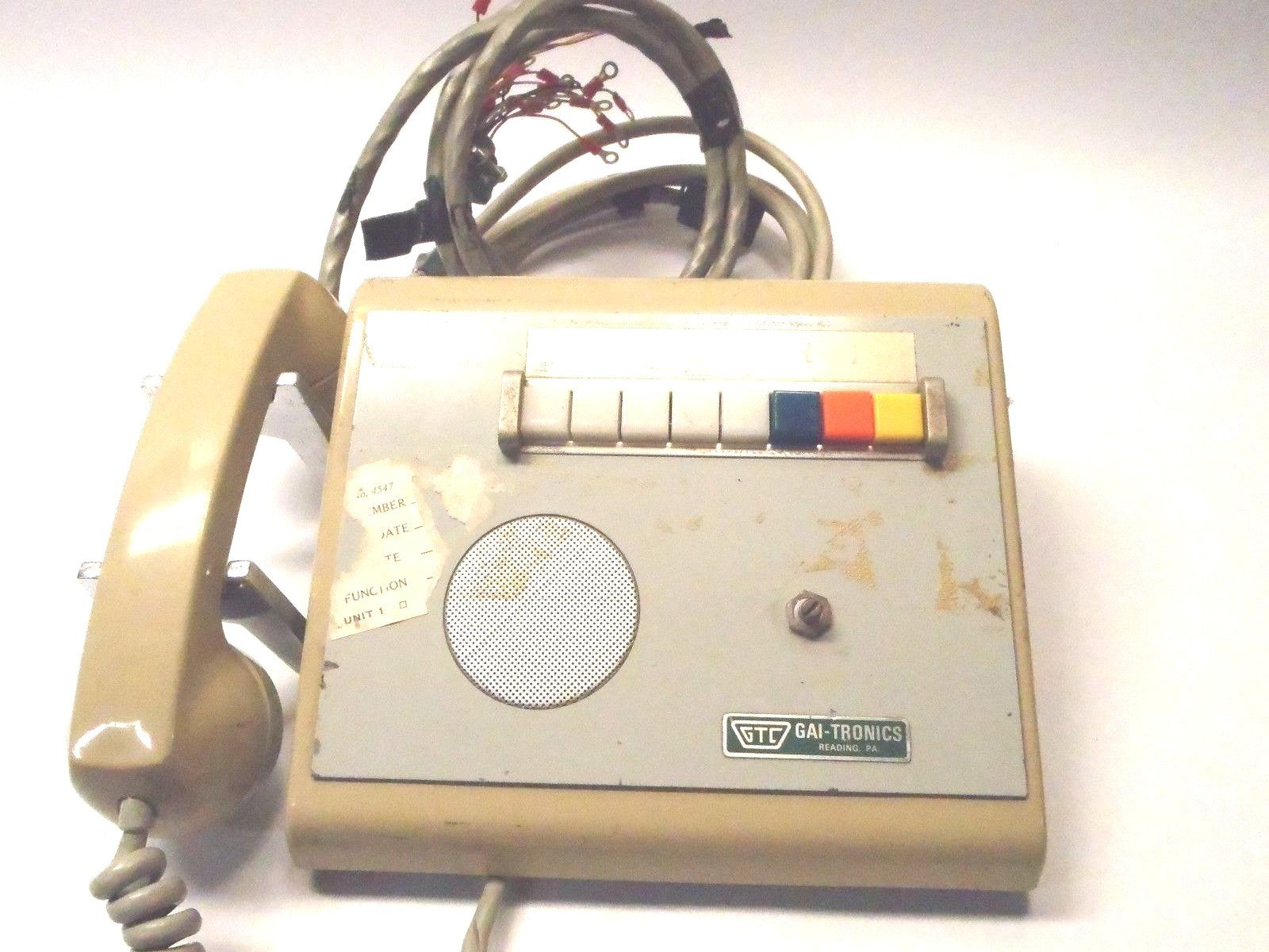 Gai-Tronics 621C Subset Desk-Top Station - Maverick Industrial Sales