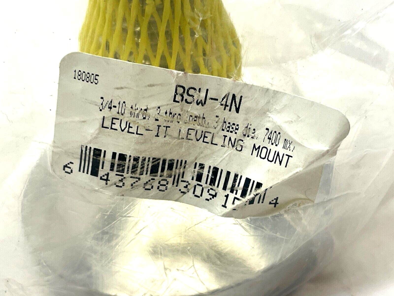 S&W BSW-4N Leveling Foot 3/4"-10 Thread - Maverick Industrial Sales