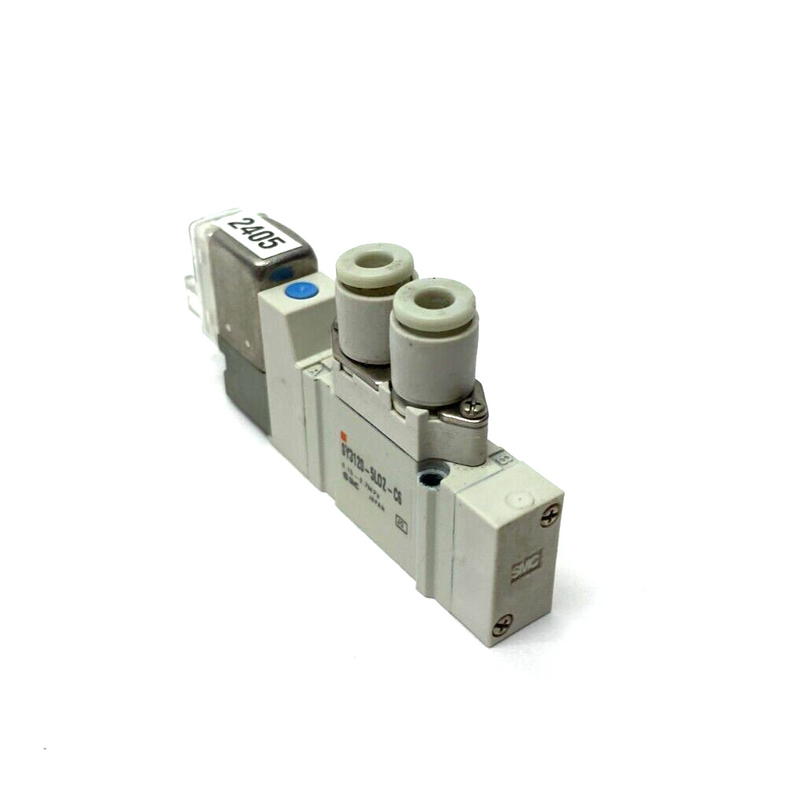 SMC SY3120-5LOZ-C6 5-Port 2-Position Solenoid Valve Plastic Tube Fittings - Maverick Industrial Sales