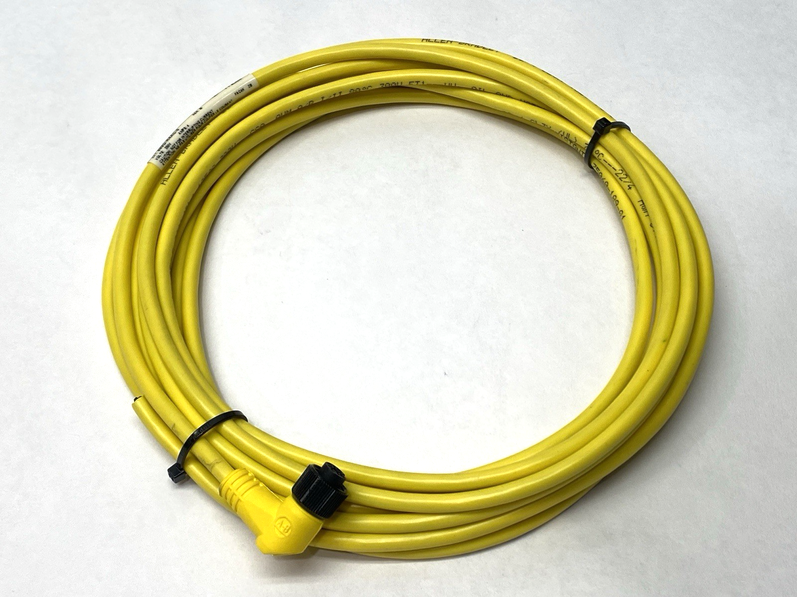 Allen Bradley 889D-R4AC-5 Ser. B Single-Ended M12 F Connector Cordset CUT TO 10' - Maverick Industrial Sales
