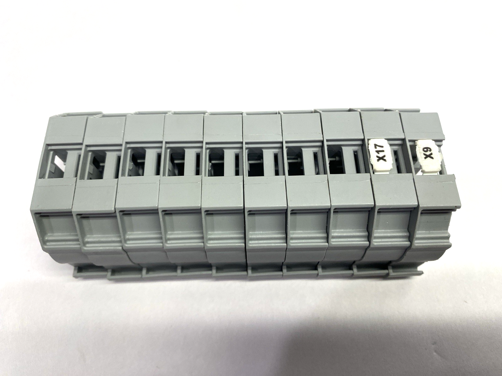 Wago 249-117 Screwless End Stop Terminal Block LOT OF 10 - Maverick Industrial Sales