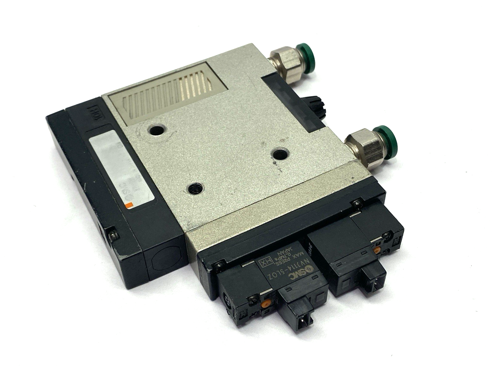 SMC NZM-BA-1KT NZM101H Vacuum Ejector 7 Bar 100PSI 24VDC NVJ114-5LOZ - Maverick Industrial Sales