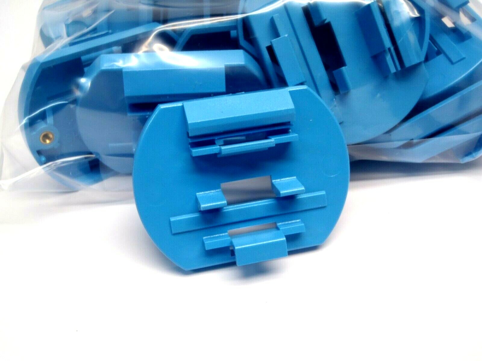 Sick 05.08.20 ABS-PC Plastic Blue Mounting Bracket LOT OF 29 - Maverick Industrial Sales