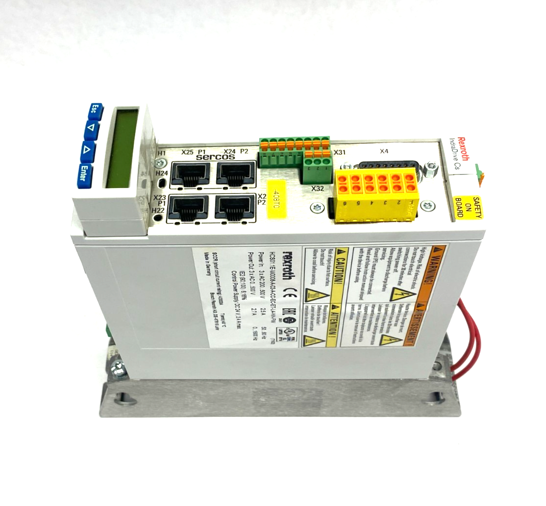 Bosch Rexroth R911338049 Comp Converter HCS01.1E-W0008-A-03-A-CC-EC-ET-L4-NN-FW - Maverick Industrial Sales