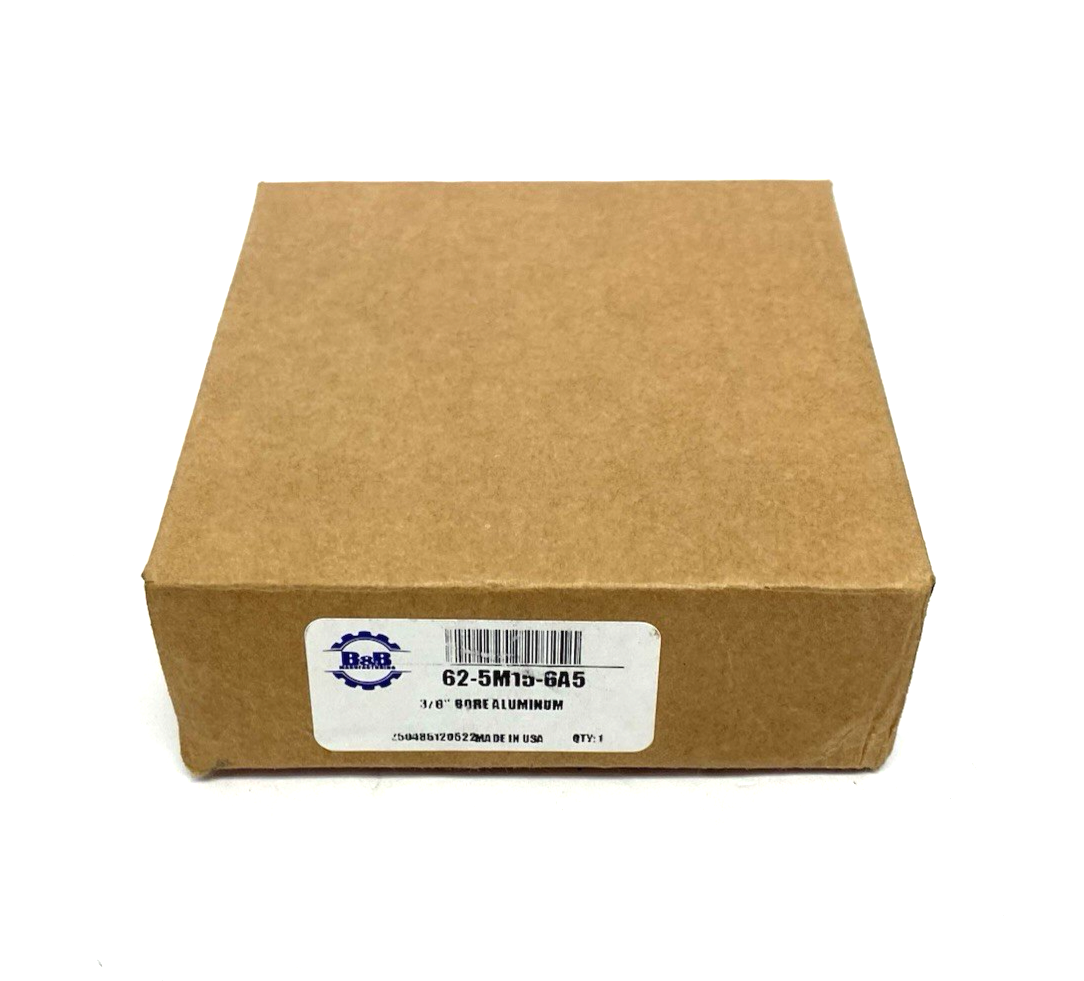 B&B Manufacturing 62-5M15-6A5 Aluminum Timing Pulley 5M Tooth Style, 62-Tooth - Maverick Industrial Sales