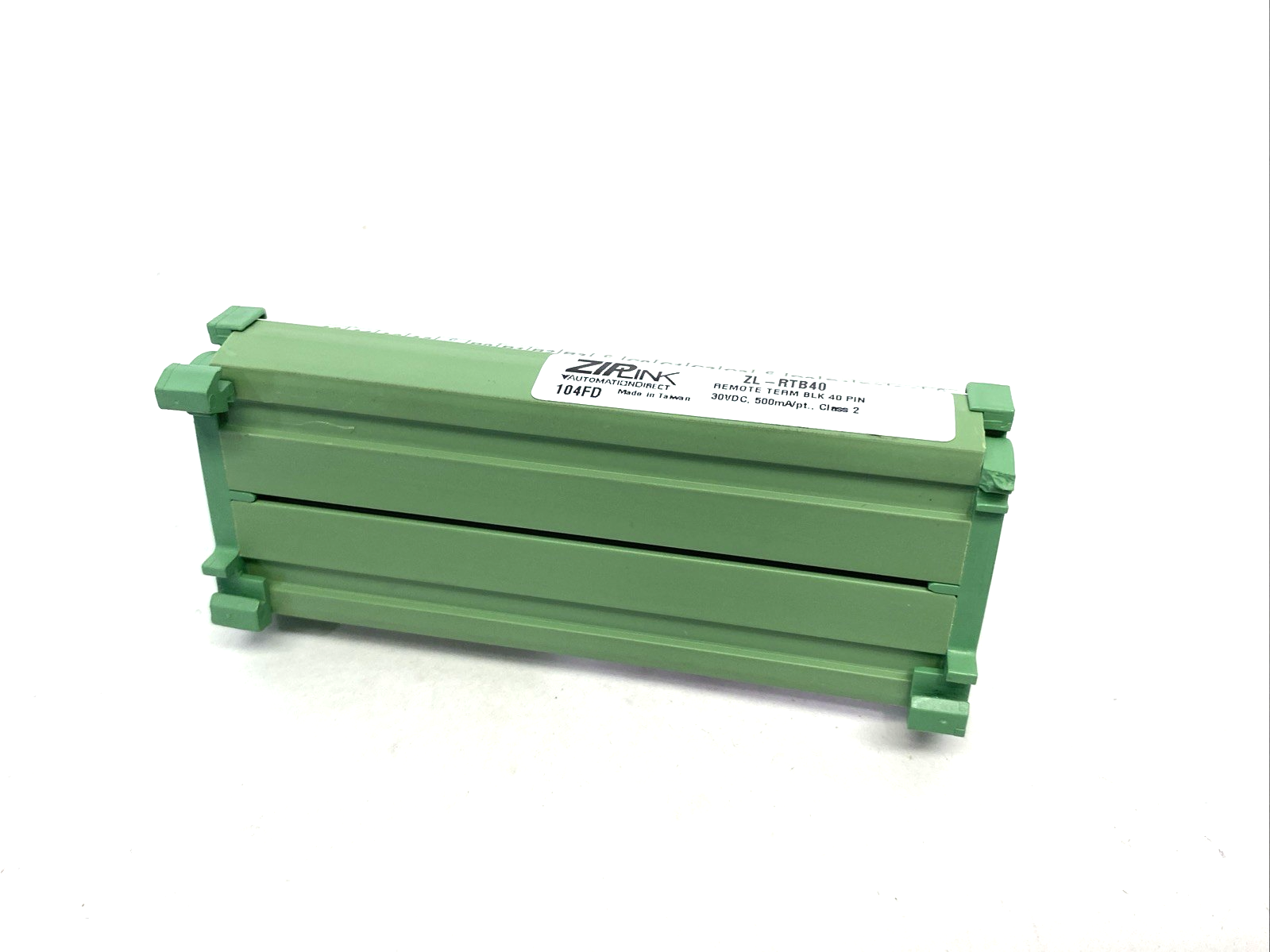 Automation Direct ZL-RTB40 ZIPLink Feedthrough Module, 40-pole, BROKEN DIN - Maverick Industrial Sales