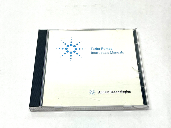 Agilent Technologies 03.663939 (Y) Vers. 1.20 Turbo Pumps CD Instruction Manual - Maverick Industrial Sales