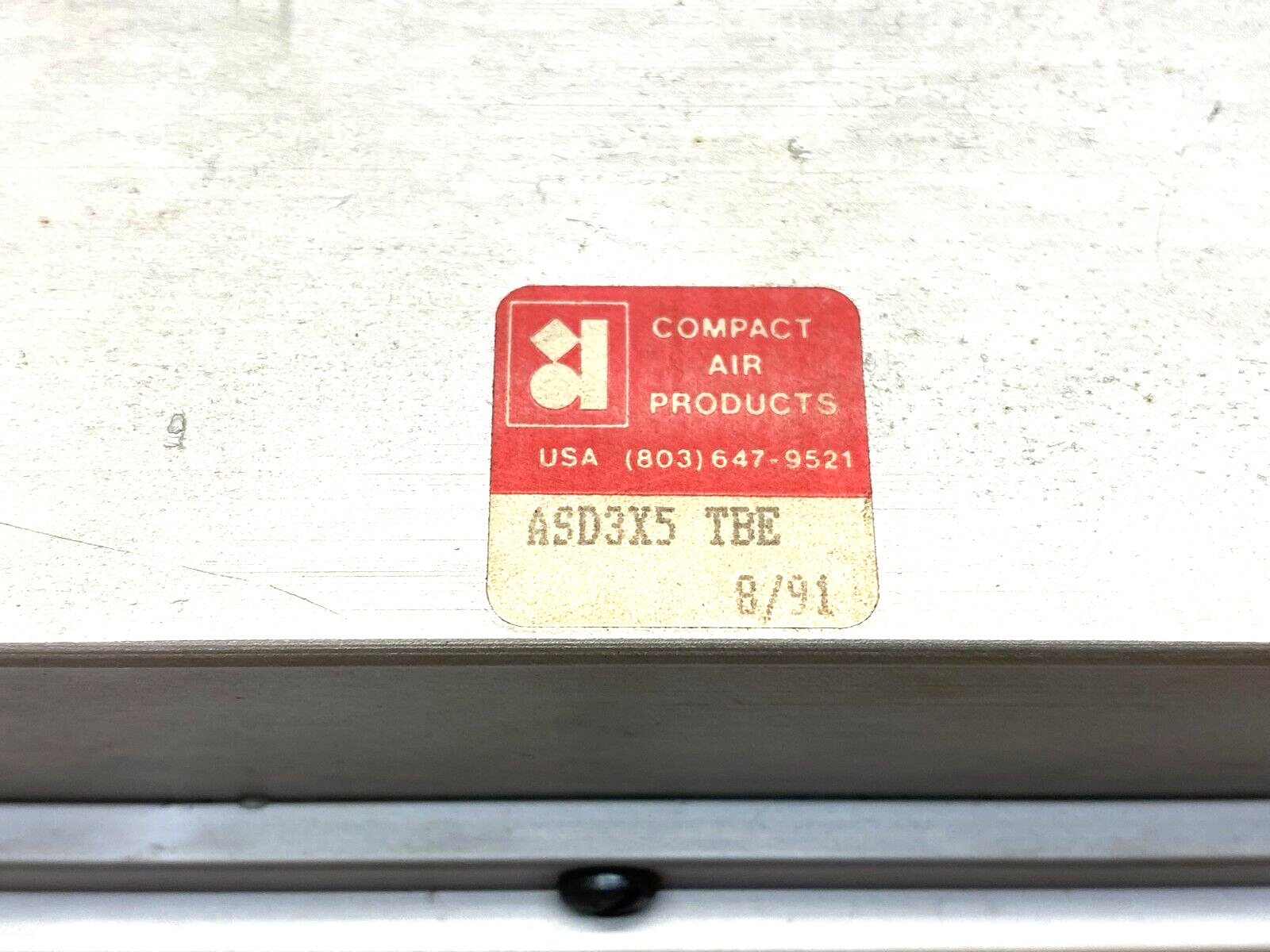 Compact Air Products ASD3X5 TBE Heavy Duty Cylinder 3" Bore 5" Stroke - Maverick Industrial Sales