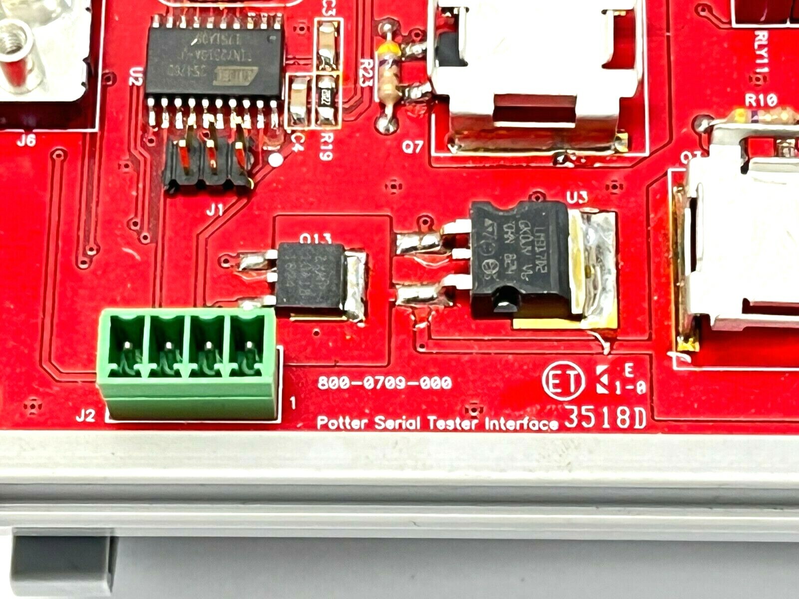 Potter Serial Tester Interface 800-0709-0100 3518D - Maverick Industrial Sales