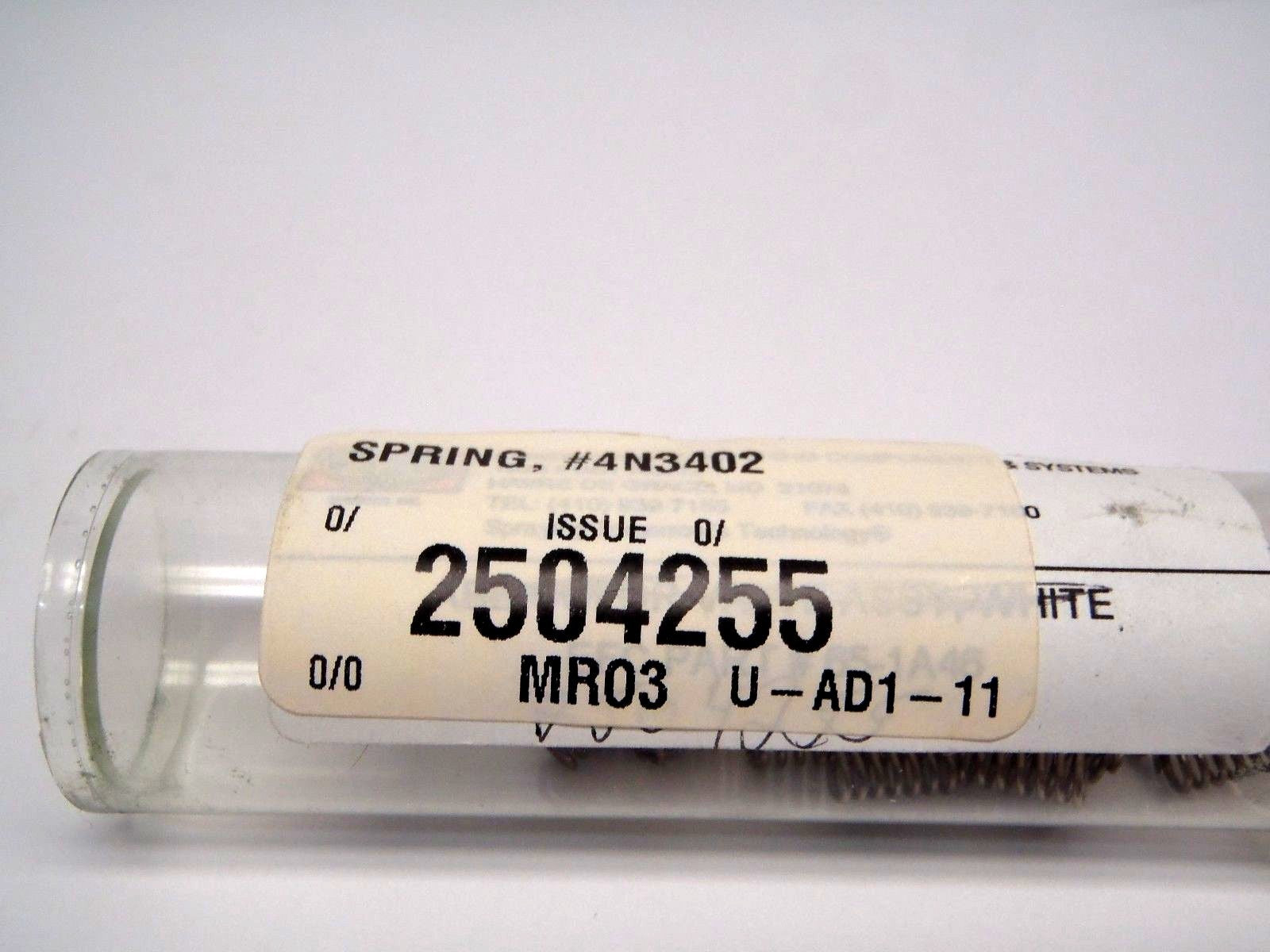 ABB 4N3402 Spring Genuine Parts Robobell Paint Sprayer LOT OF 12 - Maverick Industrial Sales