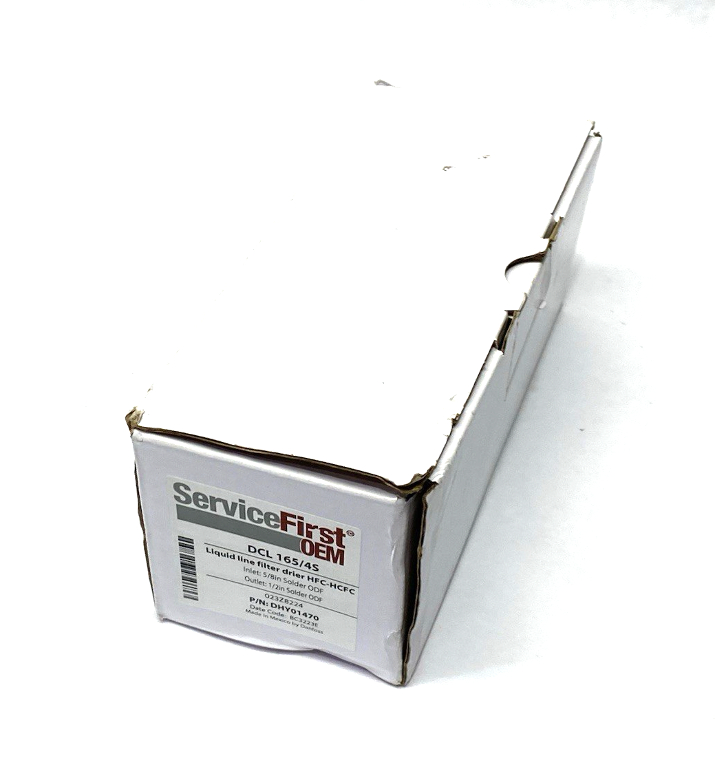 DHY01470 | Trane ServiceFirst Liquid Line Drier 16 CU. IN. DCL165/4S Solder Ends - New – Open box - Maverick Industrial Sales